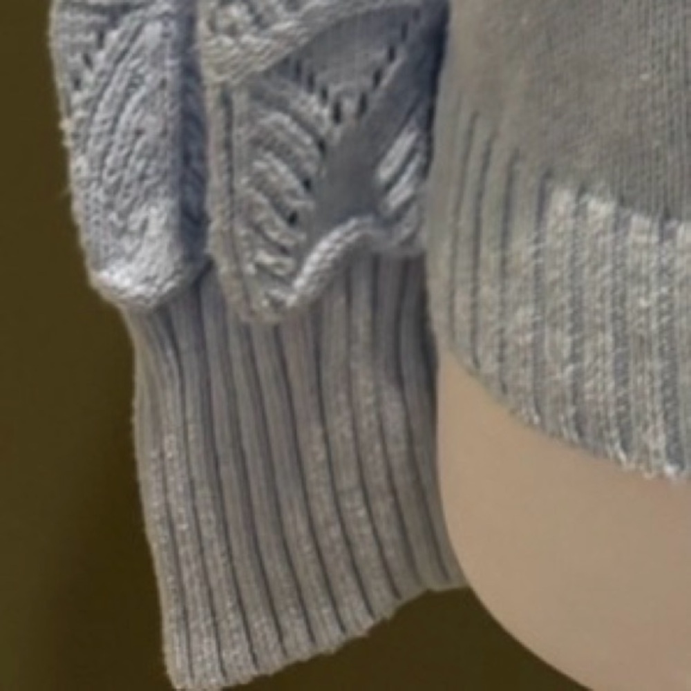 & Isla Light Blue Women's Sweater - Picture 7 of 7